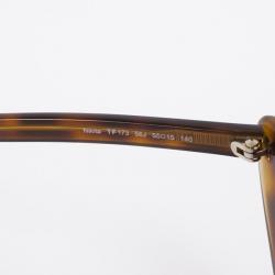 Pre Owned Tom Ford Nikita Leopard Cat Eye Woman Sunglasses