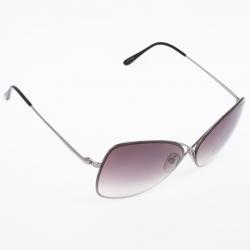 Pre Owned Tom Ford Silver Colette Woman Sunglasses