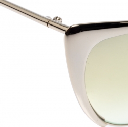 Pre Owned Tom Ford Gold Mirror TF 304 Nastasya Cat Eye Sunglasses