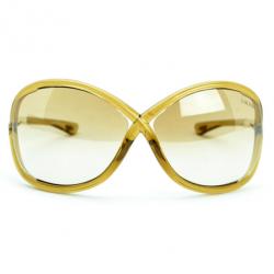 Pre Owned Tom Ford Brown Whitney Woman Sunglasses