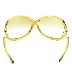 Pre Owned Tom Ford Brown Whitney Woman Sunglasses