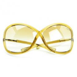 Pre Owned Tom Ford Brown Whitney Woman Sunglasses