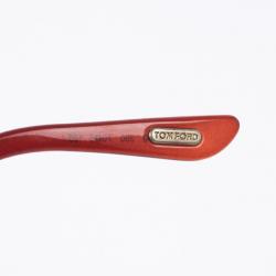 مملوكة مسبقًا Tom Ford Maroon Andre Shield Women Sunglasses