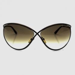 Pre Owned Tom Ford Brown Narcissa Womens Sunglasses