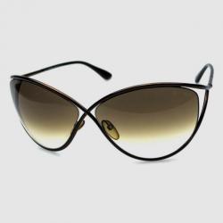 Pre Owned Tom Ford Brown Narcissa Womens Sunglasses