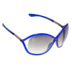 Pre Owned Tom Ford Blue Whitney Sunglasses