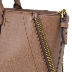 Pre Owned Tom Ford Pink Leather Jennifer Tote