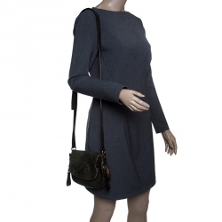 Tom Ford Green Python Mini Jennifer Crossbody Bag