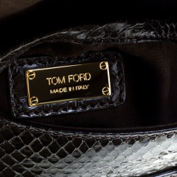Tom Ford Green Python Mini Jennifer Crossbody Bag