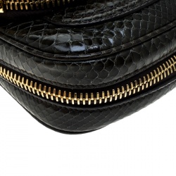 Tom Ford Green Python Mini Jennifer Crossbody Bag