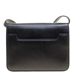 Pre Owned Tom Ford Black Leather Small Natalia Crossbody Bag