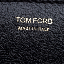 Pre Owned Tom Ford Black Leather Natalia Crossbody Bag