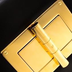 Pre Owned Tom Ford Black Leather Natalia Crossbody Bag