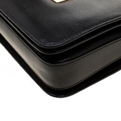 Pre Owned Tom Ford Black Leather Natalia Crossbody Bag