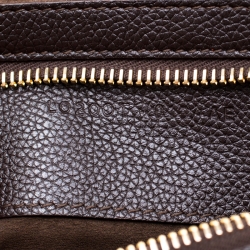 Pre Owned Tom Ford Dark Brown Leather Jennifer Shoulder Bag