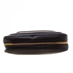 Pre Owned Tom Ford Dark Brown Leather Jennifer Shoulder Bag