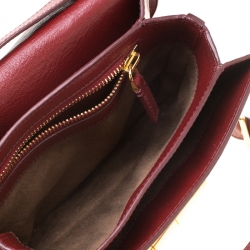 Tom Ford Red Leather Small Natalia Crossbody Bag