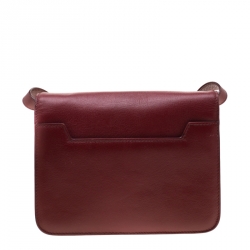 Tom Ford Red Leather Small Natalia Crossbody Bag