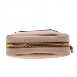 Pre Owned Tom Ford Light Pink Leather Jennifer Shoulder Bag