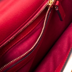 Tom Ford Red Leather Natalia Convertible Clutch
