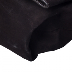 Tom Ford Dark Brown Nubuck Leather Natalia Convertible Clutch