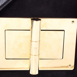 Tom Ford Dark Brown Nubuck Leather Natalia Convertible Clutch