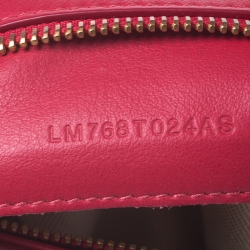 Pre Owned Tom Ford Red Leather Mini Jennifer Shoulder Bag