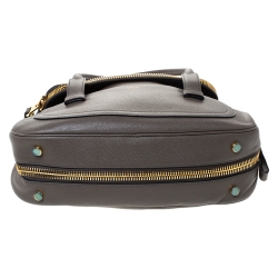 Tom Ford Taupe Leather Jennifer Warm Satchel  