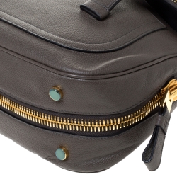 Tom Ford Taupe Leather Jennifer Warm Satchel  