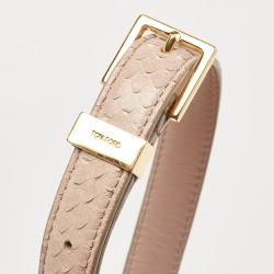 Pre Owned Tom Ford Python Large Natalia Shoulder Bag