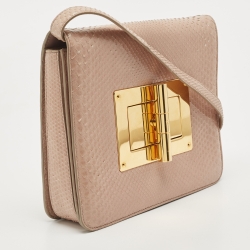 Pre Owned Tom Ford Python Large Natalia Shoulder Bag