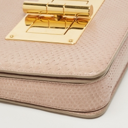 Pre Owned Tom Ford Python Large Natalia Shoulder Bag