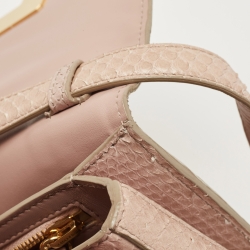 Pre Owned Tom Ford Python Large Natalia Shoulder Bag