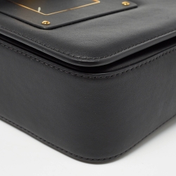 Pre Owned Tom Ford Black Leather Small Natalia Shoulder Bag