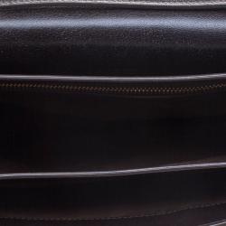 Pre Owned Tom Ford Dark Brown Suede Medium Natalia Shoulder Bag