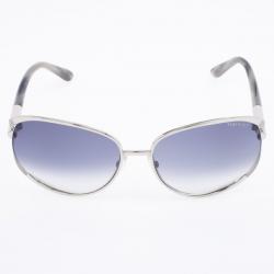 Pre Owned Tom Ford Silver Savannah Women Sunglasses