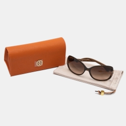Tory Burch Olive Green TY7022 Butterfly Sunglasses