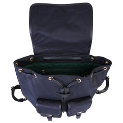 Pre Owned Tory Burch Black Leather "Perry" Backpack