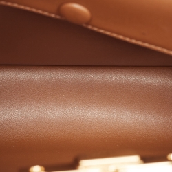 Pre Owned Tory Burch Black Leather Eleanor Satchel