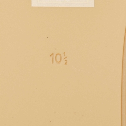 Pre Owned Tory Burch Black/White Canvas Slip On Espadrille Flats Size 41