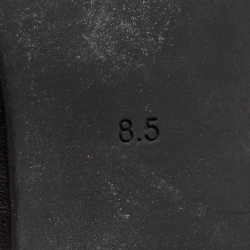 Pre Owned Tory Burch Black Leather Chelsea Block Heels Pumps Size 39