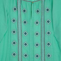 مملوكة مسبقًا Tory Burch 'Lucille' Embroidered Top M