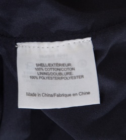 Pre Owned Tory Burch Navy Blue Floral Embroidered Lace Short Sleeves Dress M