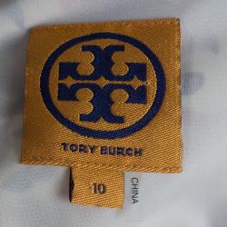 Tory Burch Logan Printed Maxi Dress L