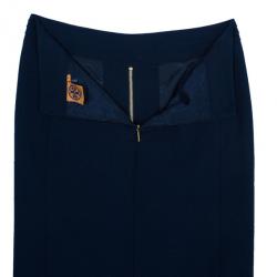 Pre Owned Tory Burch Navy Rosalyn Skirt S
