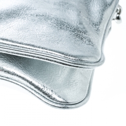 مملوكة مسبقًا حقيبة كتف توري برش ريفا جلد أسود