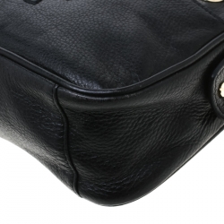 مملوكة مسبقًا Tory Burch Black Leather Bombe Chain Crossbody Bag