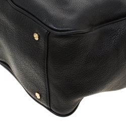 Pre Owned Tory Burch Black Leather Amanda Hobo