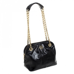 Pre Owned Tory Burch Black Chain Shoulder Bag