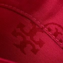 Pre Owned حقيبة كلتش توري برش أماندا جلد وردي بسلسلة